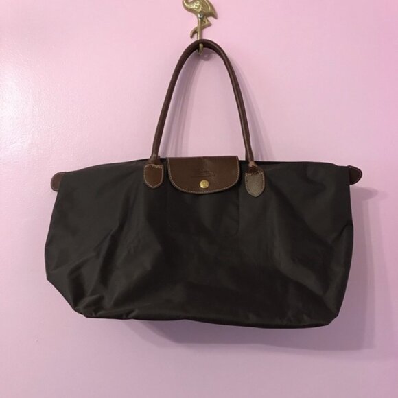 Longchamp LE PLIAGE S HANDBAG Brown Tote Bag - Picture 1 of 11